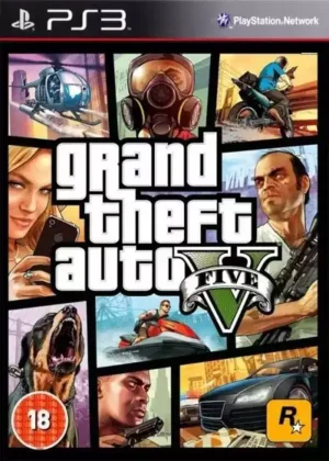 Grand Theft Auto (GTA 5) на ps3 (б/у)