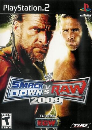 WWE SmackDown vs Raw 2009 для ps2