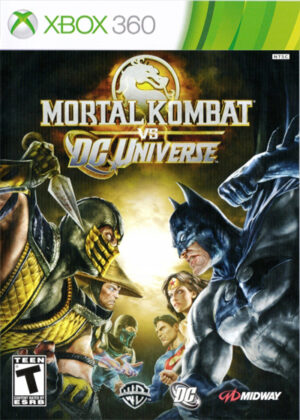 Mortal Kombat vs DC Universe на xbox 360
