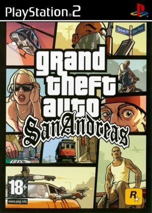 GTA San Andreas (ГТА) для ps2