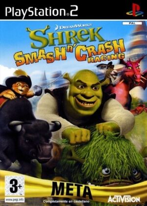 Shrek Smash and Crash Racing для ps2