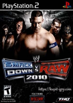 WWE SmackDown vs Raw 2010 для ps2