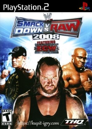 WWE SmackDown vs Raw 2008 для ps2