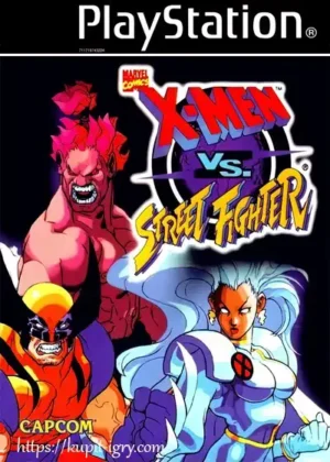 X-Men vs Street Fighter EX Edition на ps1