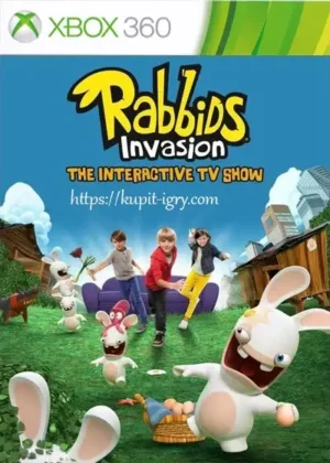 Rabbids Invasion на xbox 360