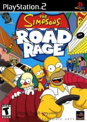 The Simpsons Road Rage на ps2