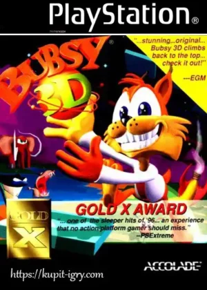 Bubsy 3D Furbitten Planet на ps1