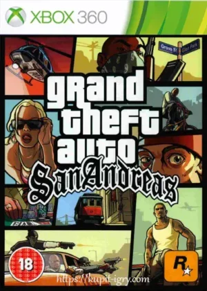 Grand Theft Auto San Andreas на xbox 360