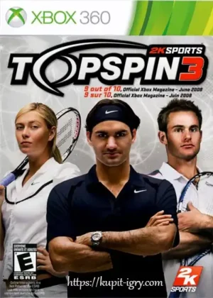 Top Spin 3 для Xbox 360